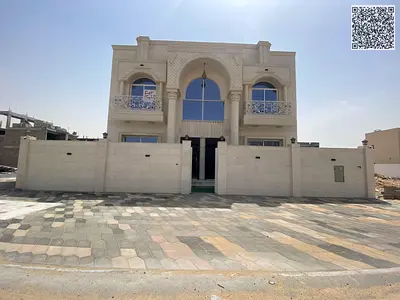 A luxurious villa with an elegant classic design in the Al Zahia area, priced inclusive of fees and air conditioning.