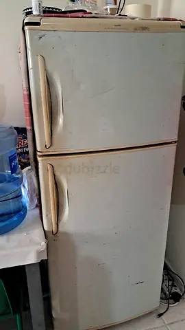 Used double-door refrigerator - working condition