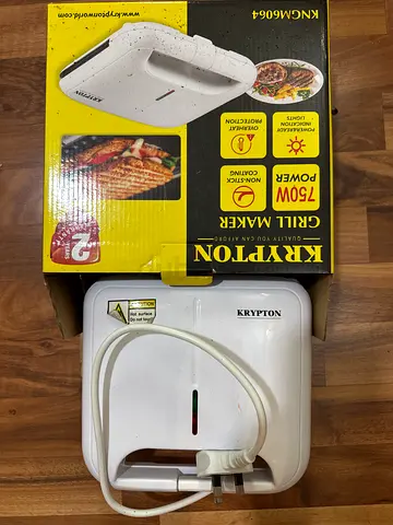 Krypton 750W Sandwich / Grill Maker - Used
