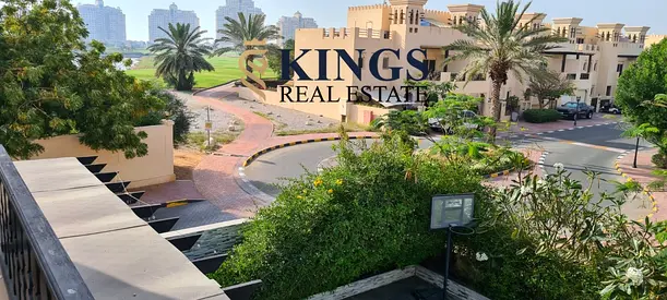 Al Hamra 3BR Villa | Golf & Lagoon + Maids