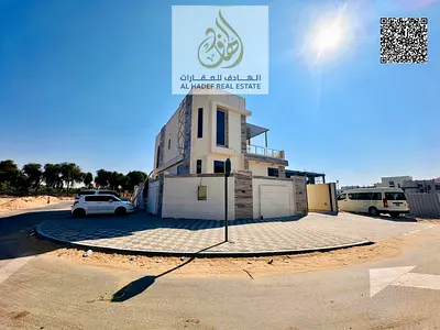 فيلا زاوية للبيع في الحليو 2 | 4 ماستر | تصميم فاخر | شامل التسجيل | 1,650,000 درهم