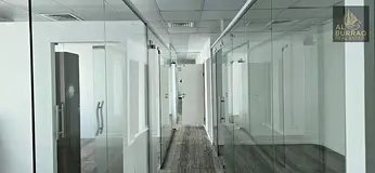 Spacious office w/ partitions, 2 parking, Open view
