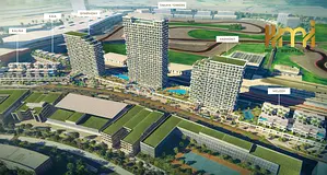 Luxury villas with direct views of the racetrack, featuring high-end finishes and a modern design f