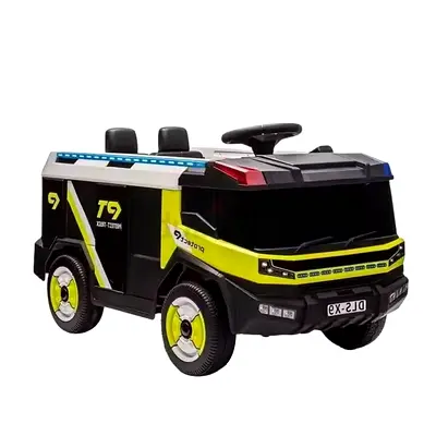 Children Fire Truck Electric Driving