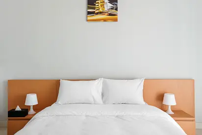 No Commission 5000 including bills Hotel Serviced Fully Furnished studio apartment with balcony