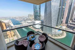 Stunning Marina View | 2BHK in Iris Blue | Furnished