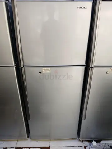 Hitachi two door fridge freezer 60cm width 160cm highet