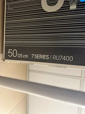 Samsung 50-inch RU7400 Series Smart LED TV  with box