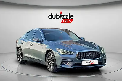 AED 612/month | 2018 Infiniti Q50  | GCC Specs | Ref#452972