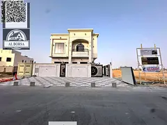 Directly from the owner, villa for rent in Ajman , first occupant, great location, very excellent fi