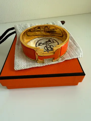 Hermes Clic Clac - Orange