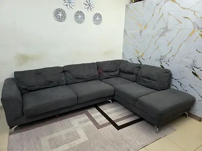L shape sofa for sale. Price negotiable