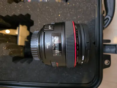 Canon EF 50mm f/1.2L USM Prime Lens - Excellent Condition