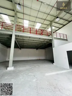 Spacious Warehouse for Rent in Al Jurf 1, Ajman | 4000 Sqft with Mezzanine | 30 kW Power