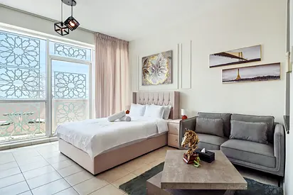 4000 Including bills Fully Furnished studio apartment with balcony