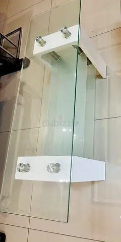 Tempered glass coffee table triple layered (bought from home center)