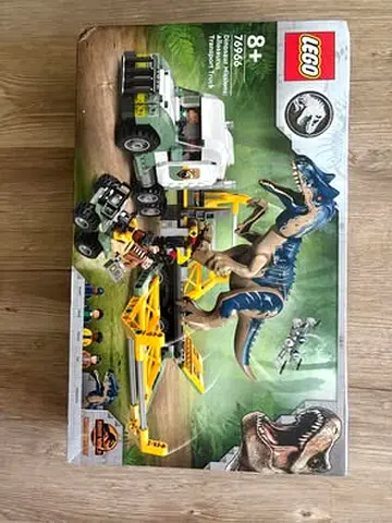 FLASH SALE BRAND NEW LEGO 76966 JURASSIC ALLOSAURUS TRANSPORT TRUCK