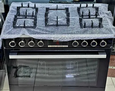 Series 8 BOSCH Black Edition 5 Burner Full Gas Cooker Range Size 90cm