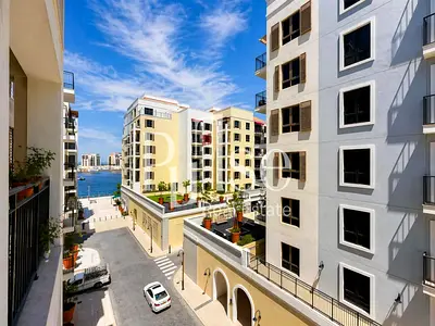 Modern 1BR | Partial Marina View | Coastal Living
