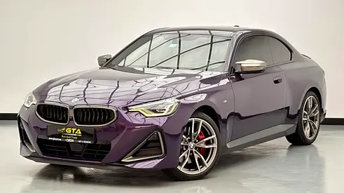 2022 BMW M240i xDrive, March 2027 BMW Warranty + Service Contract, GCC