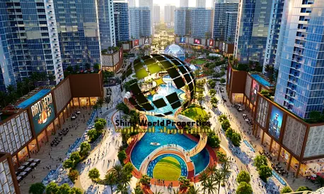Fully furnished residential units A complete residential community with a waterfront view