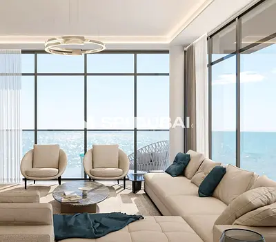 غرفة نوم واحدة بإطلالة كاملة على البحر | مفروشة | أنوا أريا، مدينة دبي الملاحية