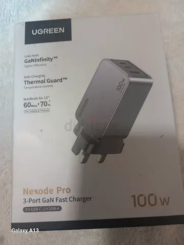 UGREEN Nexode Pro 100W 3-Port GaN Fast Charger (Boxed)