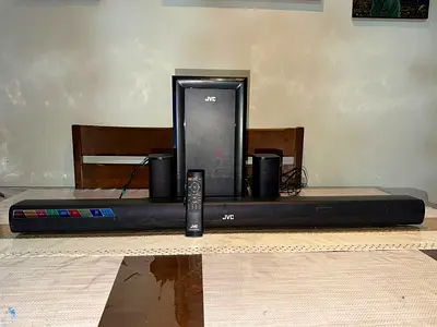 JVC 5.1ch Soundbar with Wireless Subwoofer Speaker
