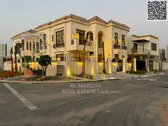 🏡 Corner Luxury Villas for Sale in Al Yasmeen – Ajman | Private Pool &amp; Garden | Freehold fo