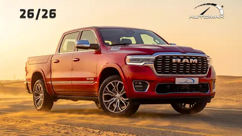 ( For Export / Car With Multigate ) 2026/2026 RAM 1500 Tungsten SST H.O 3.0TT GCC BRAND NEW