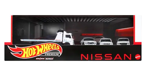 Hotwheels Premium Nissan Display