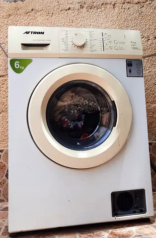 6kg Aftron Front Load Washing Machine - Used, Working