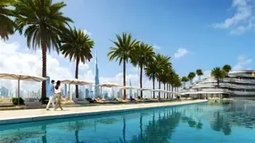 Prime 1BR Investment in Binghatti Aquarise | Spacious Layout with Sports Field View &amp; Neighbor P