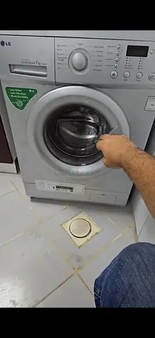 غساله ال جي ٧ كيلو بحاله جيده