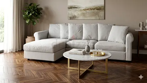 Ikea Gronlid L Shape Sofa bed with mattress
