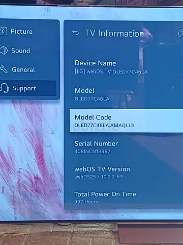 LG OLED eveo c4 77 inches