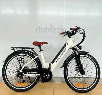 Windhorse F2 Electric Bicycle White