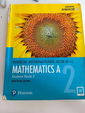 Mathematics A (Higher) IGCSE Edexcel Student Book 2