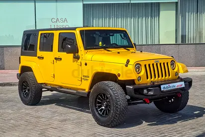 AED 5140/month | 2015 Jeep Wrangler Unlimited  | GCC Specs | Ref#454732