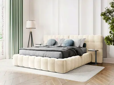 Brand New Luxurious Design Bedframe - King Size - Fully Custom Made - UAE Sharjah Made