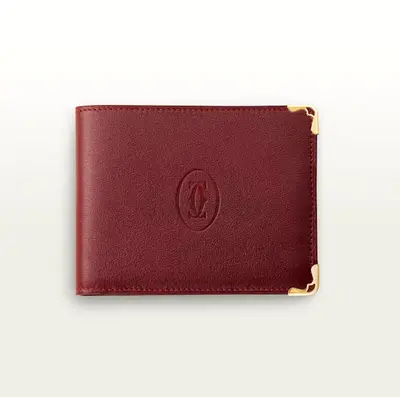 CARTIER WALLET, MUST 6 CC