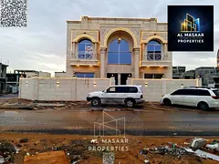 A luxurious villa with an elegant classic design in the Al Zahia area, priced inclusive of fees and
