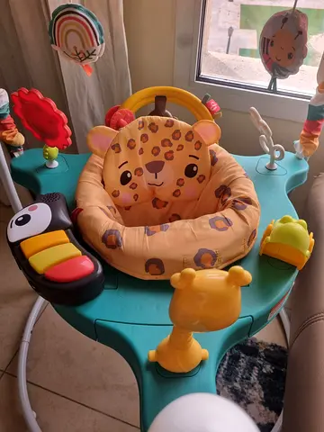 Fisher price leopard jumperoo