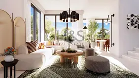 Furnished 3BR Villa | Hayat 4 | Garden &amp; Lagoon View