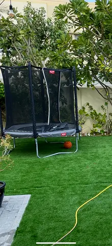 Berg Favorit - Trampoline with Safety Net (7ft) - Grey