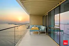 Full Palm Views | Fully Furnished | Private Beach