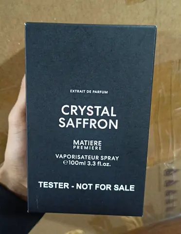 MATIERE PREMIERE CRYSTAL SAFFRON EXTRAIT 100ML TESTER