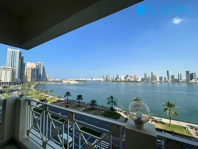 3BR Apartment for RENT with Corniche View | 4 Chqs