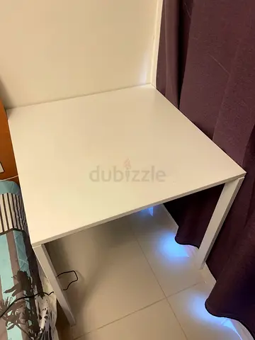 White IKEA Study Table