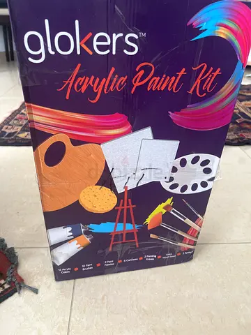 Glokers Acrylic Paint Kit (used)